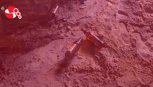 Define için mağarayı talan ettiler