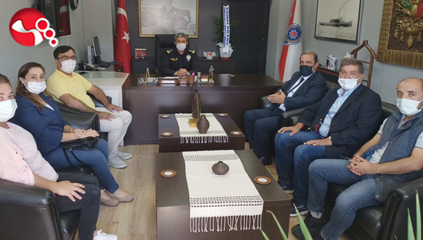 EGD’den Emniyet Müdürü Hasan Ünlü’ye “Hoş geldiniz” ziyareti...