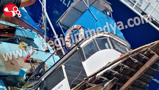 Gırgır VOLİ teknesini parçaladı!!!