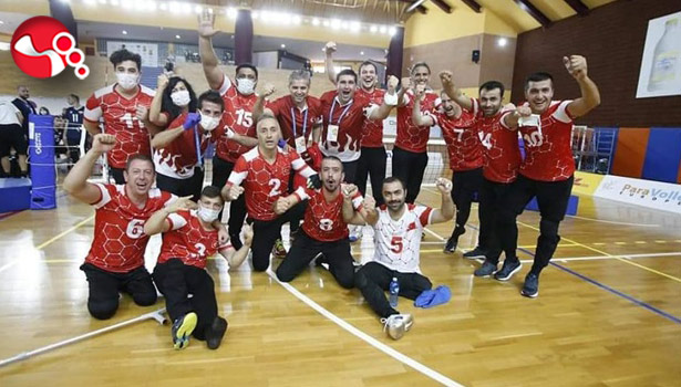 Paravolley Milli Takımı Avrupa üçüncüsü oldu!..
