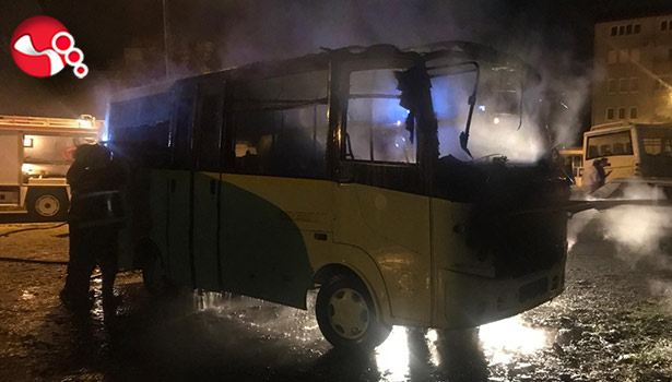 Park halindeydi, alev alev yandı