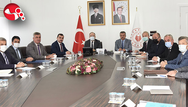 Protokol Üyeleriyle yatırımlar değerlendirildi