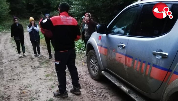 Mantar toplarken kaybolmuşlardı