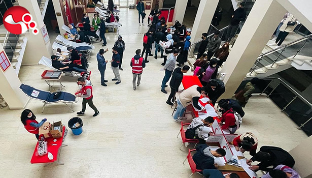 “Kampüsün Kanında Hayat Var” dediler kan bağışında rekor kırdılar