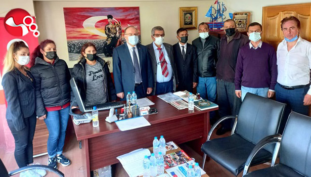 Vali Tutulmaz ve Yapıcı'dan Romanlar Derneği'ne ziyaret