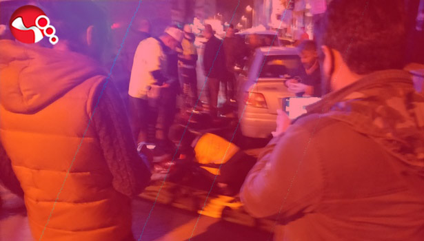 Motosiklet Kamyonetle çarpıştı!!!