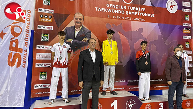 Ereğlili Tekvandocu Türkiye 2.’si oldu