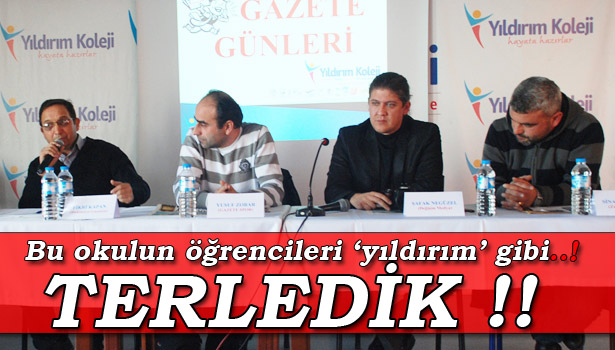 ÖĞRENCİLER, GAZETECİLERLE SÖYLEŞTİ