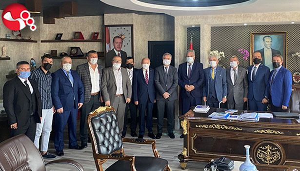 İş adamları, Kaymakam ve Başsavcı ziyareti