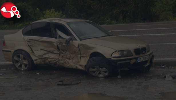 Yağmur kazayı beraberinde getirdi: Yaralılar...