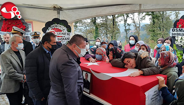 Şehidimiz sonsuzluğa uğurlandı...