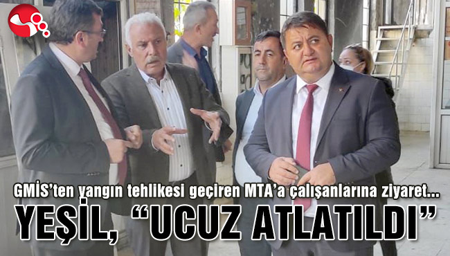 YEŞİL, “UCUZ ATLATILDI”