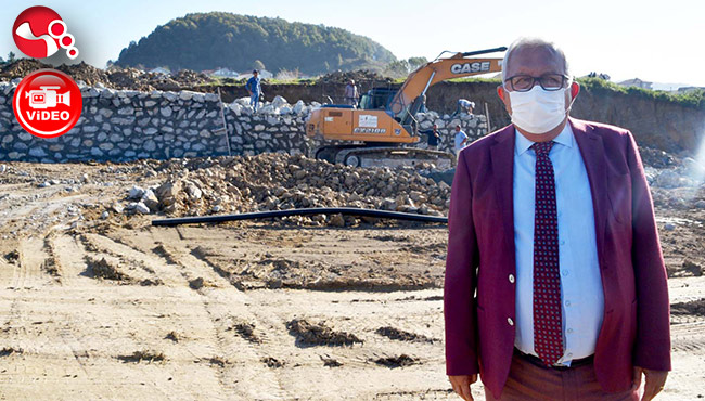 Duvarları örülmeye başlandı…