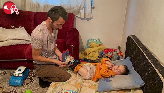 Bir babanın yaşam mücadelesi...