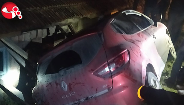 Park halindeyken uçtu