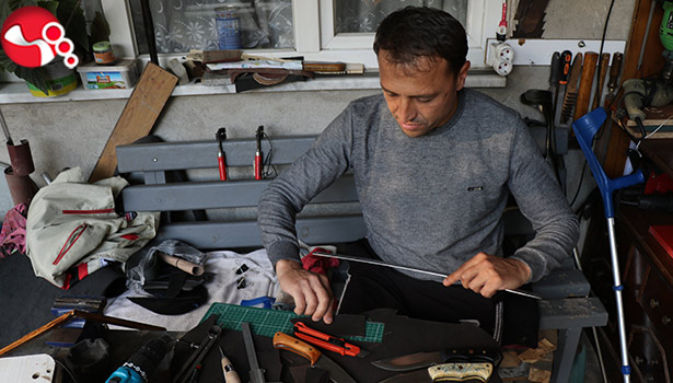 Protezinin bakımı için yardım bekliyor