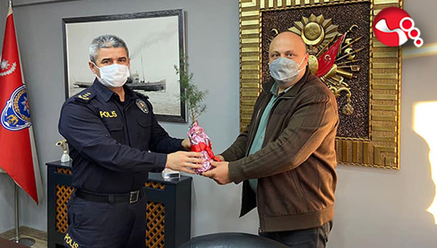 Kent Konseyi Emniyet Müdürü Ünlü’yü ziyaret etti…