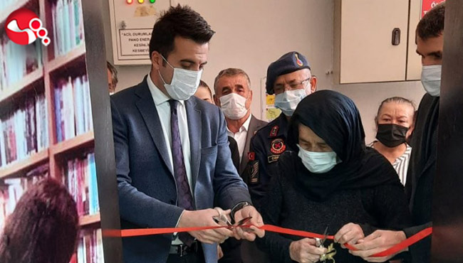 Kader Naime Yıldız Kütüphanesi Türkali’de açıldı