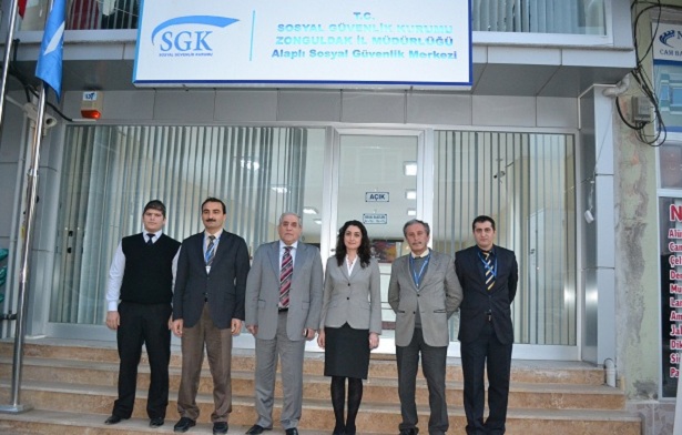 ALAPLI'DA SGK MÜDÜRLÜĞÜ FAALİYETLERİNE BAŞLADI