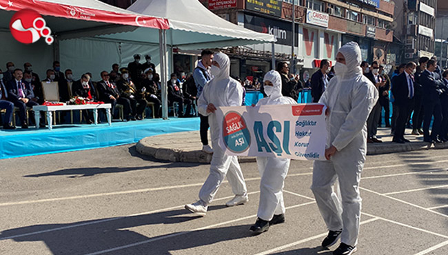 Zonguldak'ta Cumhuriyet Bayramı töreni yapıldı