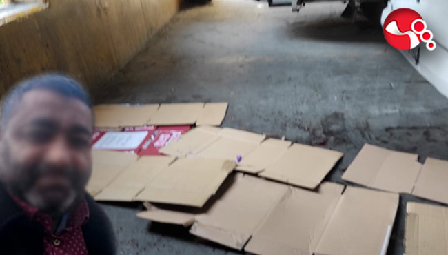 Darp edilen kişi hastanelik oldu