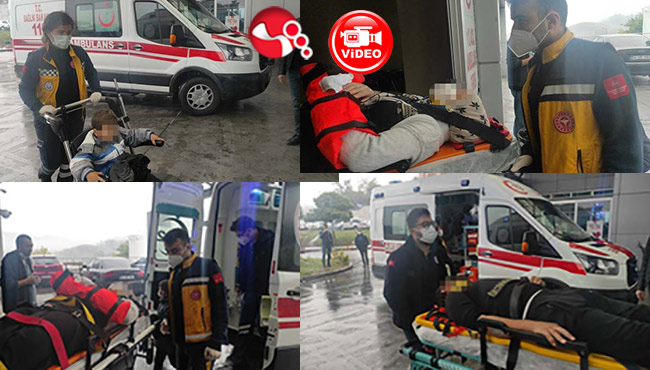 Kandilli kavşağı Kaza: 2 çocuk, 4 yaralı!..