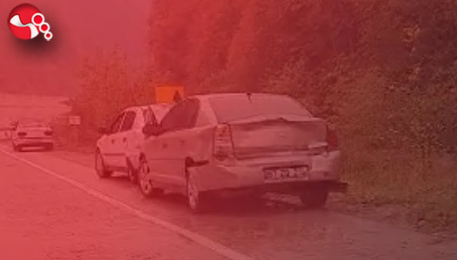 5 araç birbirine girdi!...