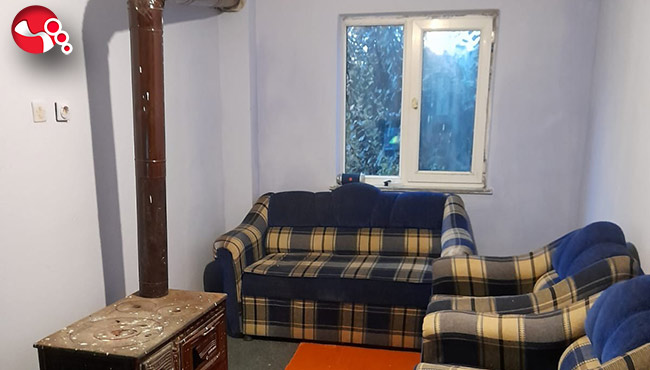 Çaresiz babanın evini temizlediler