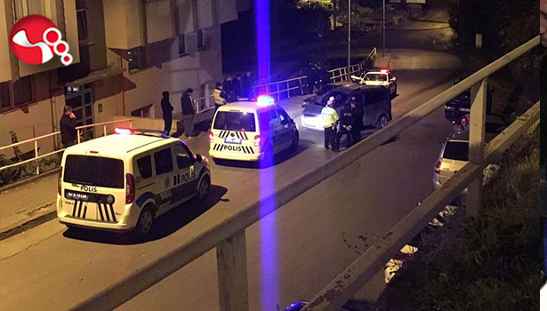 Polisten kaçıyordu, Polis aracına çarptı