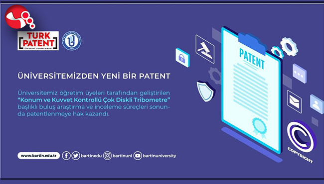 BAÜ’den yeni patent