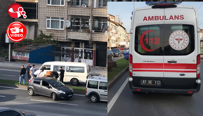 Karton uçtu, Motoru devirdi!!!