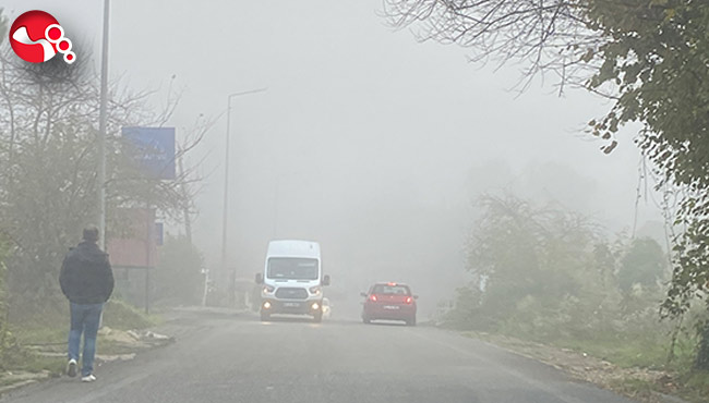 Zonguldak güne sisle uyandı