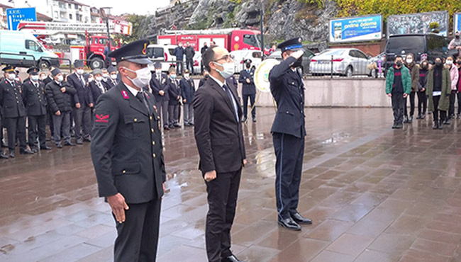 Alaplı'da 10 Kasım Atatürk'ü Anma töreni yapıldı