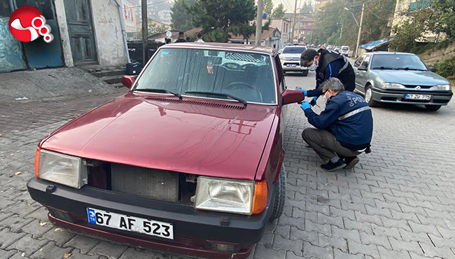 Müşteri aracına bıçakla saldırmıştı
