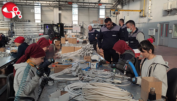 Başkan Yılmaz'dan Gersan ziyareti...