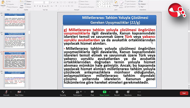 İdari Personele Hizmet İçi Eğitim Verildi…