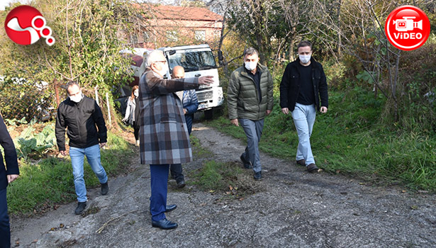 Horoz Deresi’ne 800 metre kanalizasyon hattı yapılıyor