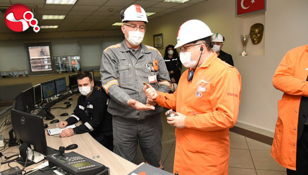 Vali Tutulmaz ERDEMİR’de...