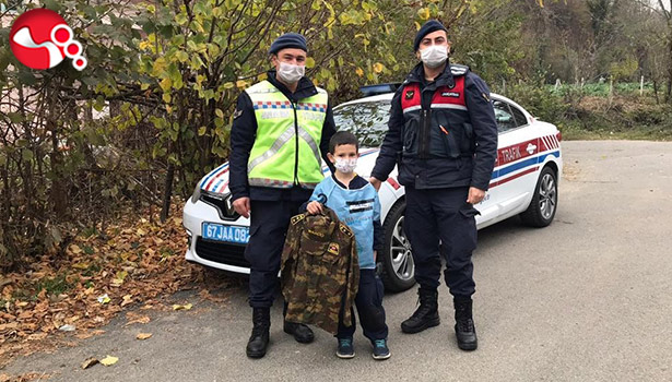 Küçük Mikail'e Jandarma Sürprizi