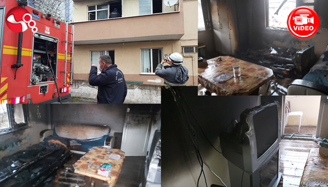 Yangın korku saçtı!!!