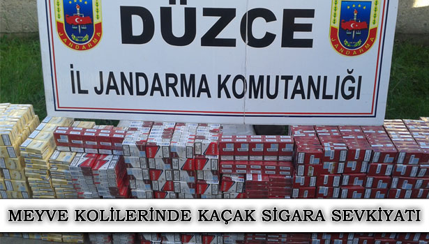 100 BİN TL'LİK KAÇAK SİGARA ELE GEÇİRİLDİ