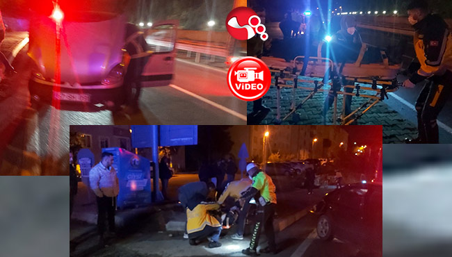 Alaplı'da feci kaza: 1'i ağır,yaralılar...