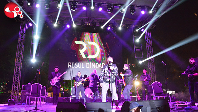 Resul Dindar'dan coşkulu konser