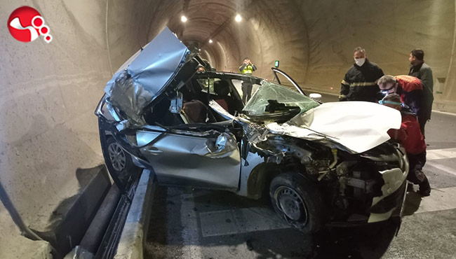 Tünelde Kaza...
