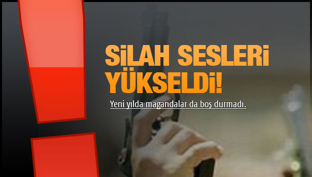 YENİ YILDA MAGANDALAR DA BOŞ DURMADI