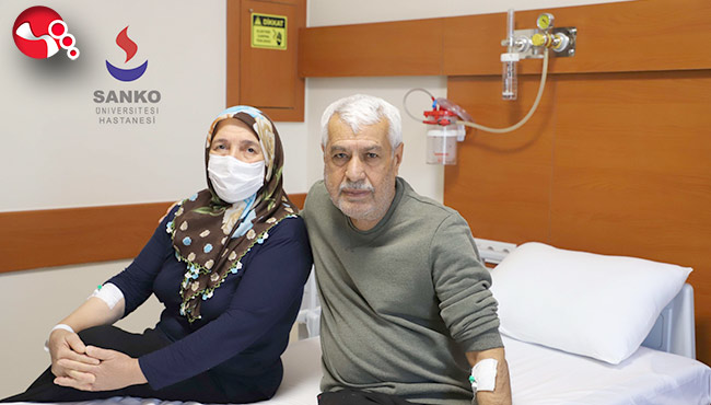 47 yıllık eşine yeniden hayat verdi…