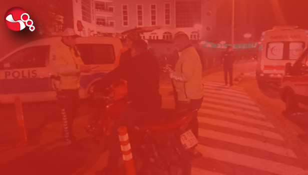 Motoru devirdi:1 yaralı