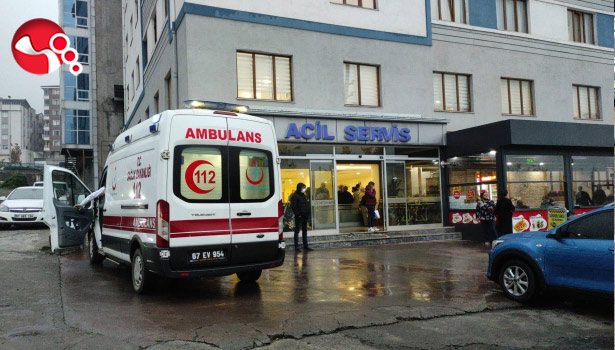 Otomobil yayaya çarptı!..