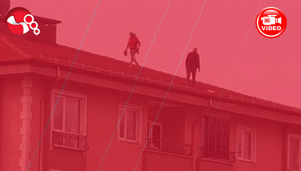 Çatılardaki önlemsiz çalışmalar...