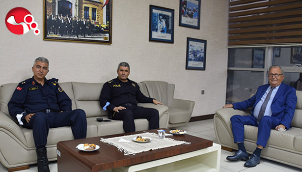 Kolluk Gücünden Başkan Posbıyık'a iade-i ziyaret...